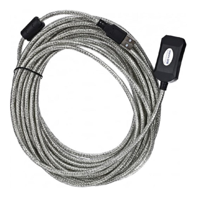 Aopen Кабель-адаптер USB2.0-repeater, удлинительный активный Am-- Af 10м ACU823-10M [6938510851321]