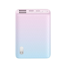 Мобильный аккумулятор ZMI QB817 10000mAh QC3.0/PD3.0 22.5W 3A 2xUSB-A/USB-C голубой/розовый QB817 COLOR