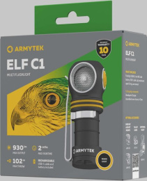 Фонарь Armytek Elf C1 USB-C Теплый (F05003W)