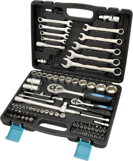 Набор инструментов AUTOVIRAZH AV-212082,  82 предмета