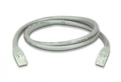 ATEN 2L-4101-GR Патч-корд, RJ45-тип, RJ45 Кат6, Male-Male, UTP 4 пары, опрессованный, 1 метр., серый, [ATEN 2L-4101-GR]