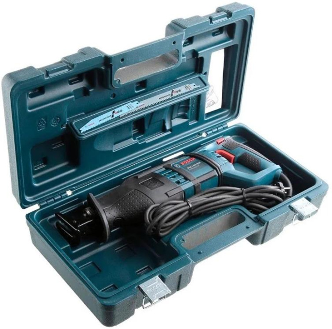 Сабельная пила BOSCH GSA 1300 PCE в чем. + 2 пильных полотна 060164E200