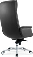 Кресло руководителя Cactus CS-LBK-AMSTERDAM, кожа, до 120кг, черный