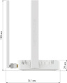 4G Wi-Fi роутер Netcraze Explorer 4G NC-4910 802.11ac Wi-Fi 5 , 2.4 ГГц/5 ГГц, до 1200 Mbps, 802.1X, WAN, 4xFast LAN