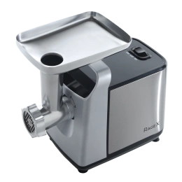 Электрическая мясорубка RAGEX R801, 3000Вт, цвет: 900 серебристая