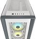 Корпус Corsair iCUE 5000X RGB белый/белый без БП ATX 3x120mm 4x140mm 1xUSB3.0 audio bott PSU