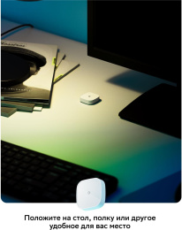 Умная кнопка SBER SBDV-00032,  р.д.22м,  белый