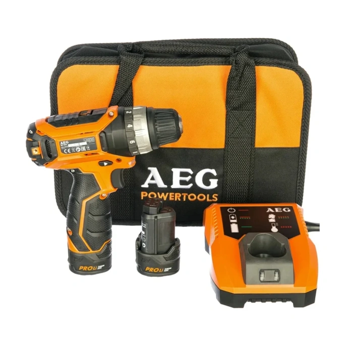 Аккумуляторная дрель-шуруповерт AEG BS 12C2 LI-202B 4935448465