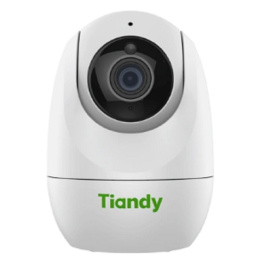 Tiandy TC-H322N 9DA-4 компактная поворотная домашняя, 2Мп, 1920х1080@30к/c, DWDR, цвет: 0.05лк, S+265, H.265 HP , S+264, H.264 HP, MP, BP , объектив 4мм, встроенные микрофон и динамик, G.711A, G.711U