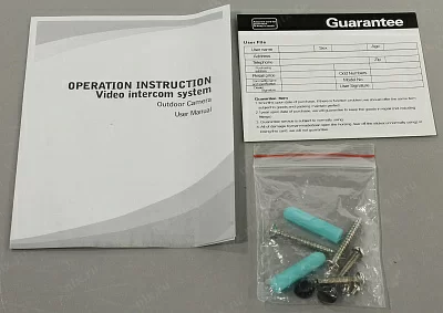 Orient VDC-201S Вызывная панель для видеофонов (420TVL, mic., LED)