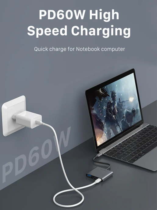 CABLETIME Док-станция Nintendo Switch CB42G CT-C160-PU31-CMHD31-S0.15 3 в 1 4K для телевизора/палубы Steam/Samsung Dex/PC