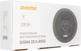 Колонки автомобильные DIGMA DCA-B502,  13 см (5 дюйм.),  комплект 2 шт.