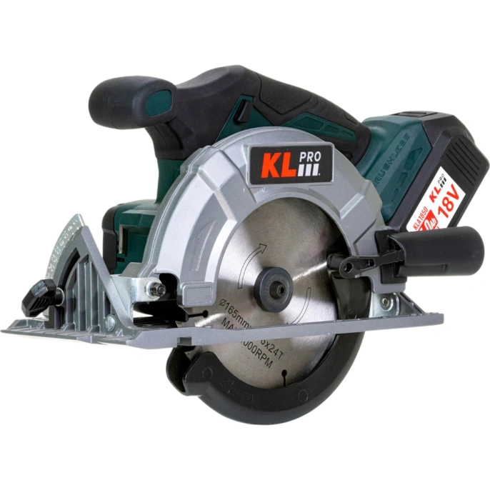 Циркулярная бесщеточная пила KLPRO 18 В / 5,0 Ач 12001 KLDAT18B-50