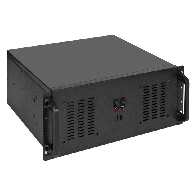 Серверный корпус ExeGate Pro 4U350-02 <RM 19", высота 4U, глубина 350, БП 800RADS, 2*USB> EX295893RUS