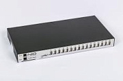 Сетевой концентратор USB  NIO-EUSB 16epcl USB/IP хаб на 16 портов с 2 блокоми питания (отказоустойчивый кластер)NIO-Electronics