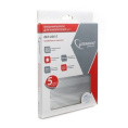 Gembird EE2-U3S-5-S Внешний корпус 2.5" серебро, USB 3.0, SATA, до 2 Тб, металл