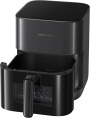 Аэрофритюрница Trouver Air Fryer FD10 Pro White VFF12A двойная система HeatSync™, циркуляция горячего воздуха при температуре 360° C, металлическая внутренняя поверхность, объем 6 л, видимое окошко, 11 предустановленных режимов приготовления, LED экран