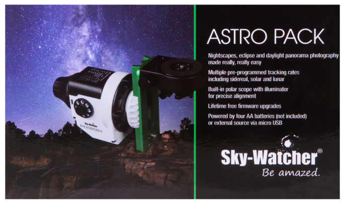Монтировка Sky-Watcher Star Adventurer 2i с крепежной платформой и искателем полюса