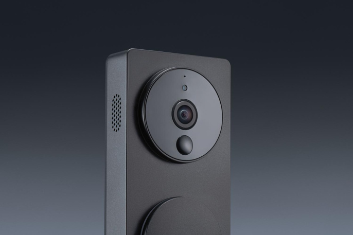 Видеозвонок Aqara Smart Video Doorbell G4 черный SVD-KIT1