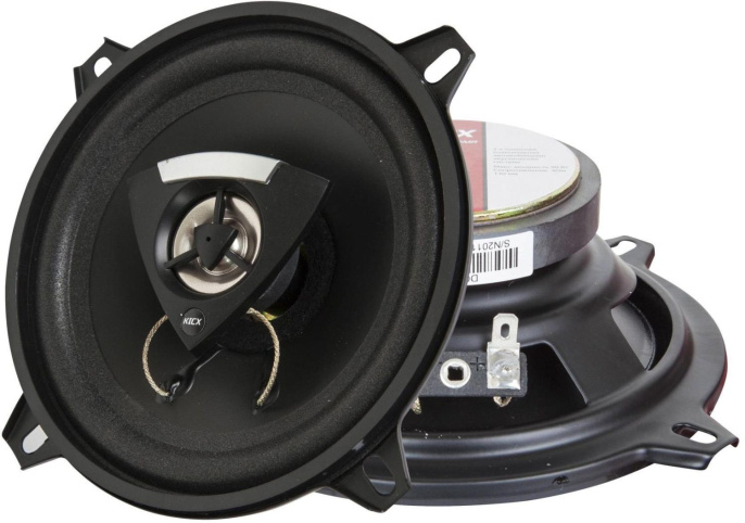 Колонки автомобильные Kicx DC 502MR 90Вт 91дБ 4Ом 13см 5дюйм ком.:2кол. коаксиальные двухполосные