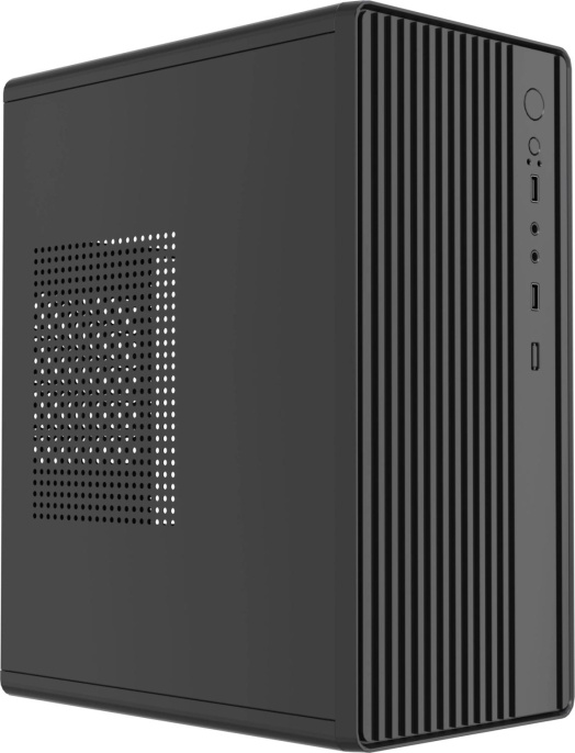 Корпус mATX Accord ACC-M258-01B, Mini-Tower, без БП,  черный [acc m258-01b]