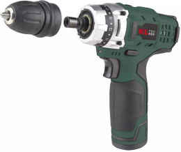 Шуруповерт Klpro KLNM1020 аккум. патрон:быстрозажимной (кейс в комплекте) (11968)