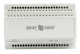 ИБП исполнения DIN 597 Бастион SKAT-12-4.0 DIN СКАТ ИБП-12/4-DIN источник питания 12В 4А АКБ внешн. 1х17-26Ач