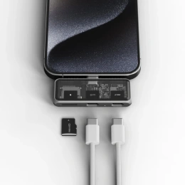 Хаб Satechi Mobile XR Hub PD 100W with microSD. Цвет: серый (ST-HXRSDM)