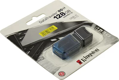 Накопитель Kingston DataTraveler 80 M DT80M/128GB USB-C 3.2 Flash Drive 128Gb (RTL)
