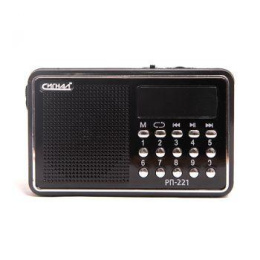 Радиоприемник Сигнал РП-221,  черный