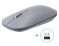 Мышь UGREEN MU001 90373 Portable Wireless Mouse - Light Gray