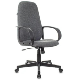  Кресло руководителя Бюрократ CH 279, ткань, до 120кг, серый 1126586