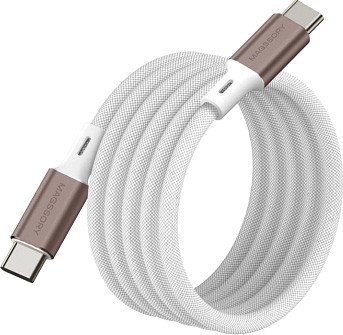 Кабель Magssory CBL001 USB-C 60W 1.2м Титан CBL001t