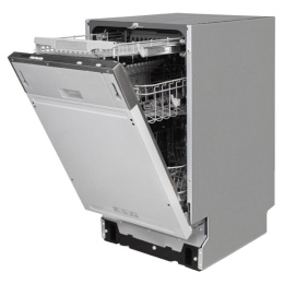 Посудомоечная машина Timberk Set&Dry T-DW45BI103,  узкая, напольная, 59.4см, загрузка 11 комплектов, серебристая