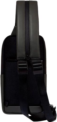 Рюкзак слинг Piquadro Corner 2.0 CA6466C2OW/N черный полиэстер