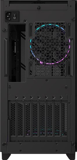 Корпус для ПК Gigabyte AORUS C400G MidTower, ATX, USB-C x1, USB 3.0 x2, Audio I/O, Black,TG GB-AC400G