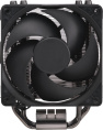 Кулер для процессора Cooler Master Hyper 212 Black Edition 150W, 4-pin, 158.8mm, tower, Al/Cu, fans: 1x120mm/42CFM/26dBA/2000rpm, 2066/2011-v3/2011/1366/115x/AM4/AM3+/AM3/AM2+/AM2/FM2+/FM2/FM1 RR-212S-20PK-R1