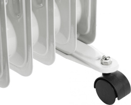 Масляный радиатор CENTEK CT-6200, 1500Вт, 7 секций, 3 режима, белый