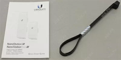 Точка доступа UBIQUITI LocoM5 NanoStation M5 Outdoor PoE 5GHz Access Point (1UTP 100Mbps802.11a/n 150Mbps 13dBi)