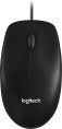 Мышь проводная Logitech M100r, оптическая, USB, 1000dpi, черный [910-006765]