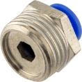 Фитинг для пластиковых трубок 8 мм с наружной резьбой 1/2" Partner PA-SPC08-04(9320)