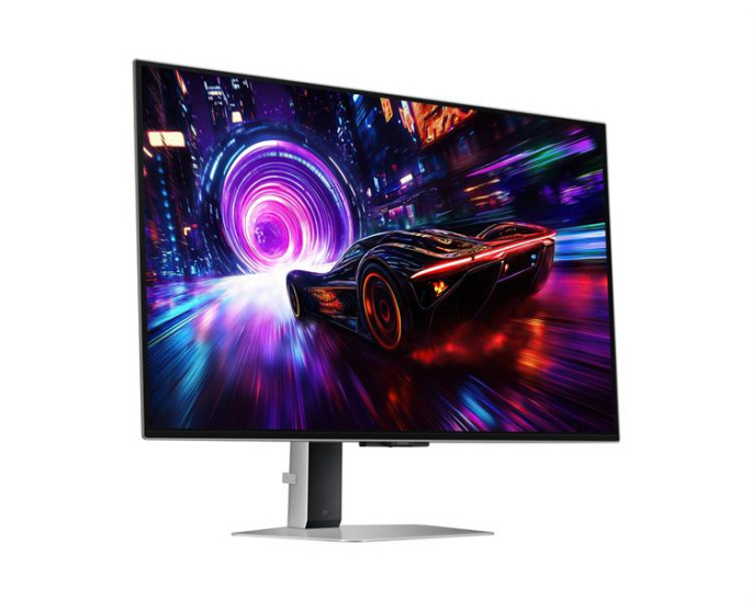 Монитор Samsung 32" Odyssey OLED G8 G81SF S32FG812SI OLED 16:9 3840x2160x240Hz 0,03ms 260cd 1М:1 1,07 млрд 178/178 DP; HDMI; USB3.2 Gen1 x2 Tilt Swiv HAS Pivot БП внешн VESA Silver (LS32FG812SIXCI)