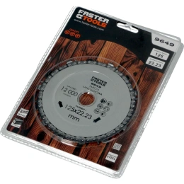 Диск пильный цепной по дереву 125x22.2 мм для УШМ FASTER TOOLS 9649