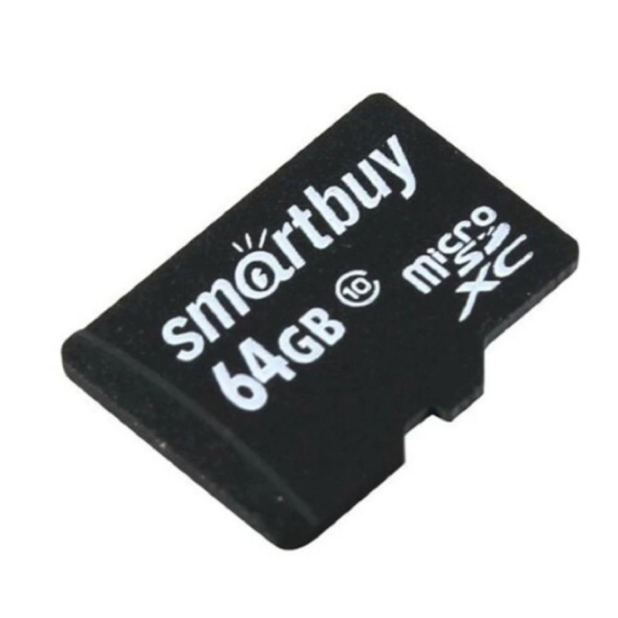Micro SecureDigital 64GB Smartbuy Class 10 без адаптера LE SB64GBSDCL10-00LE