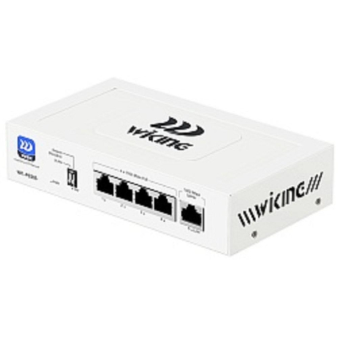 Wi-Tek WK-PS305 коммутатор WIKING неуправляемый PoE 45Вт, 4GE PoE +1GE