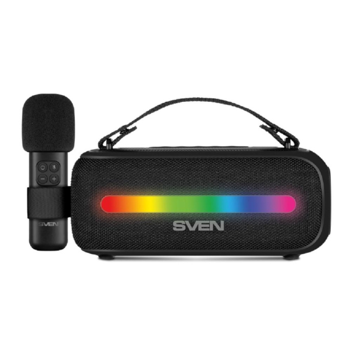 Колонка портативная Sven PS-255, 12Вт, черный [sv-022563]