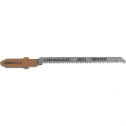 Полотна T101AO HCS по дереву фанере ламинату фигурный рез T-хвостовик шаг 1,4 мм 75/50 мм 2 шт. Uragan 159474-1.4_z02