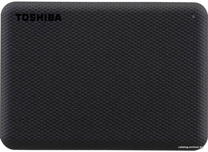 Внешний накопитель Toshiba Canvio Advance 4TB HDTCA40EK3CA черный HDD, USB 3.2 Gen1 5 Гбит/с , 2.5", пластик, USB 3.0, цвет черный