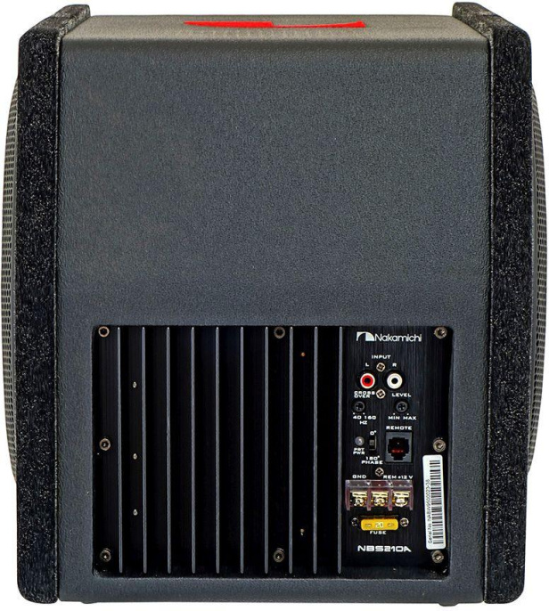 Сабвуфер автомобильный NAKAMICHI NAK-NBS210A, активный