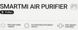 Очиститель воздуха Smartmi Air Purifier P1 (серебристый)